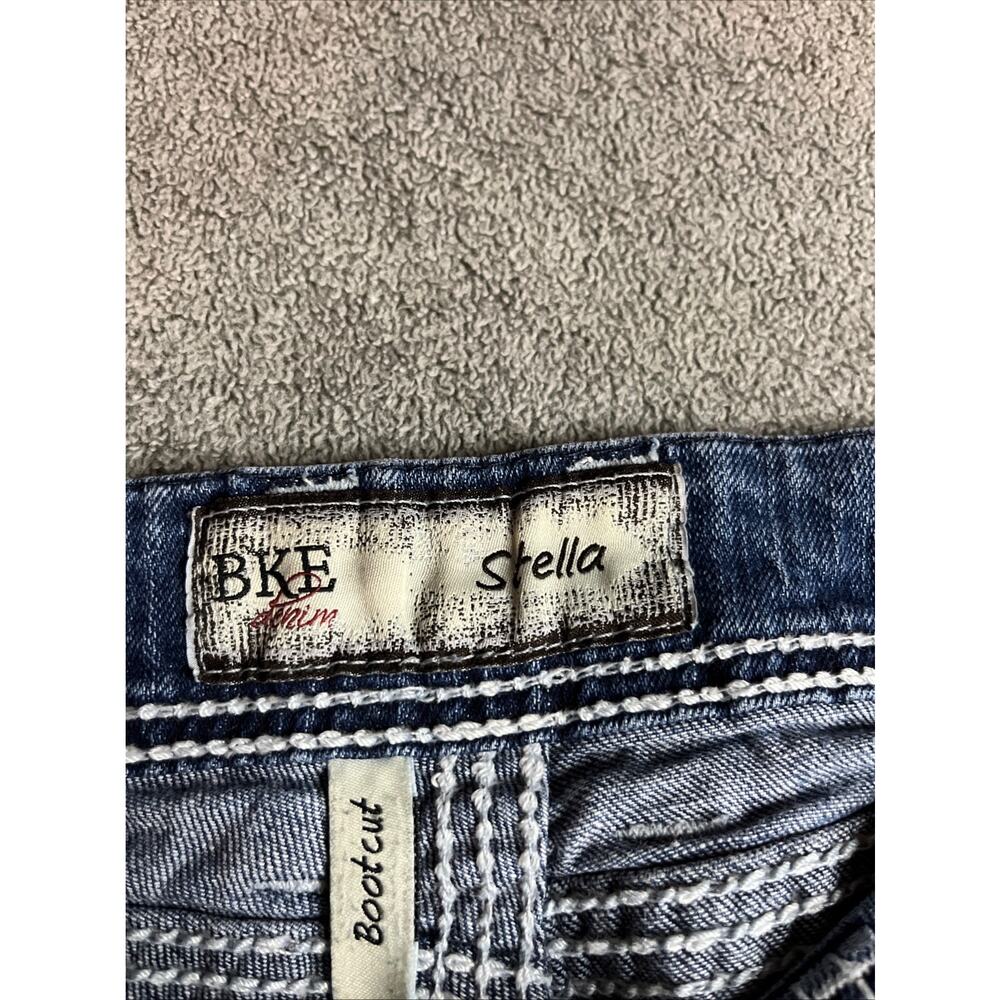 BKE Denim Stella Bootcut Women's Jeans Size 27x31.5 Low Rise B208 - Picture 9 of 13